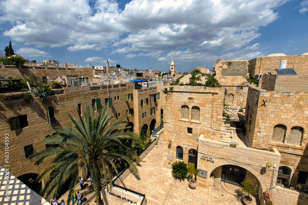 The jewish Quarter in the Old City of Jerusalem, Israel