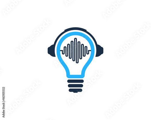 Music Idea Icon Logo Design Element