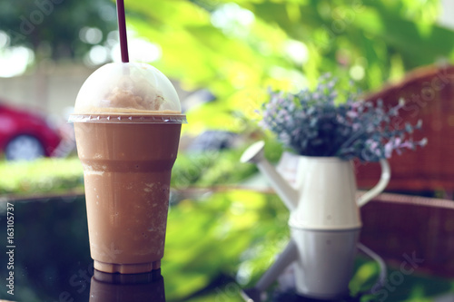 ice coffee frappe © sutichak
