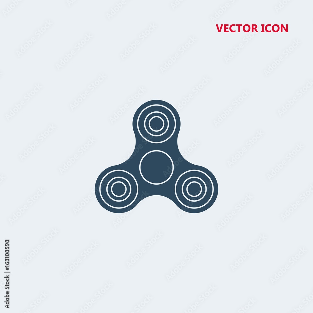 hand spinner vector icon hand spinner vector icon