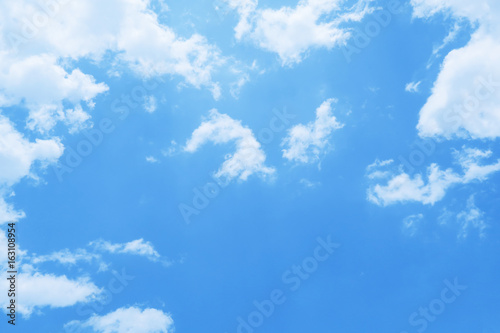 blue sky white cloud