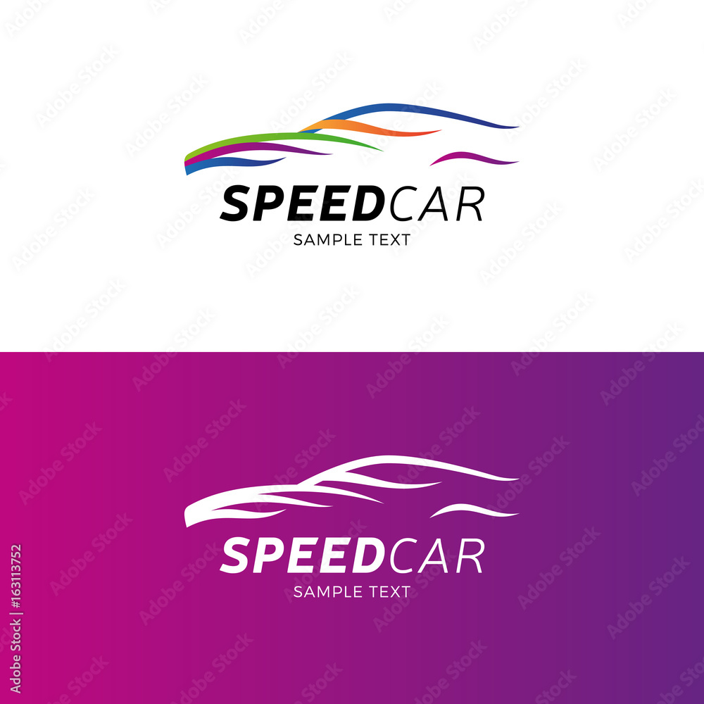 Speed Car Auto Logo