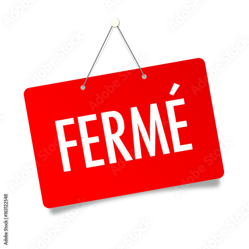 Fermé