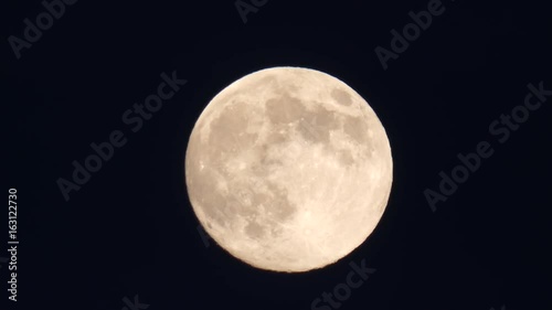 Full Moon Bright Illuminated photo