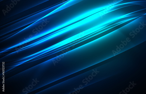 Vector polar lights concept background