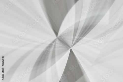 Abstract zoom with curved lines and waves