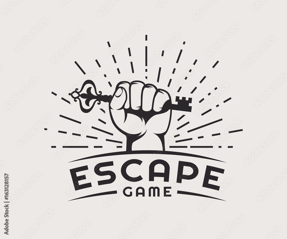 Escape Game Logo Stock Vector Adobe Stock