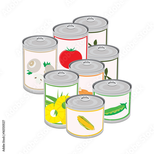 Canned food set