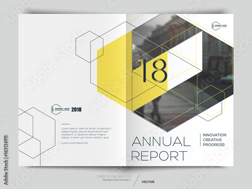 Cover design annual report,vector template brochures, flyers, presentations, leaflet, magazine a4 size. Minimalistic design background