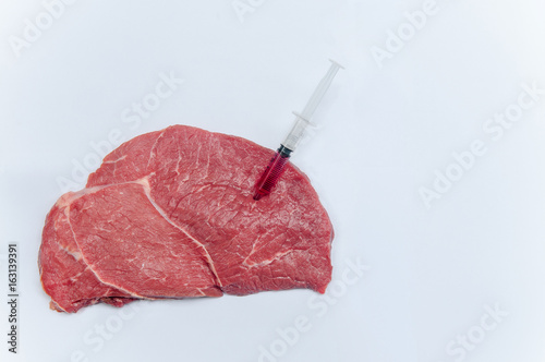 In Vitro Meat, Cultured Meat, Lab-grown meat,beef photo