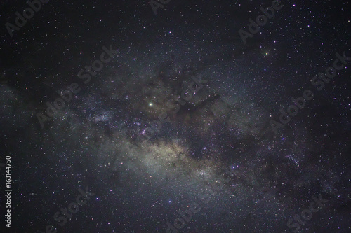 Milky Way galaxy rising in Sabah, Borneo, Asia