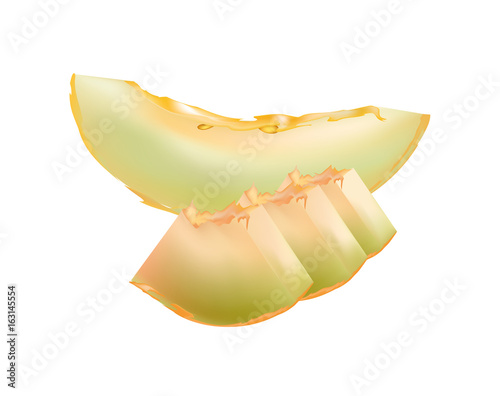 Honeydew slices