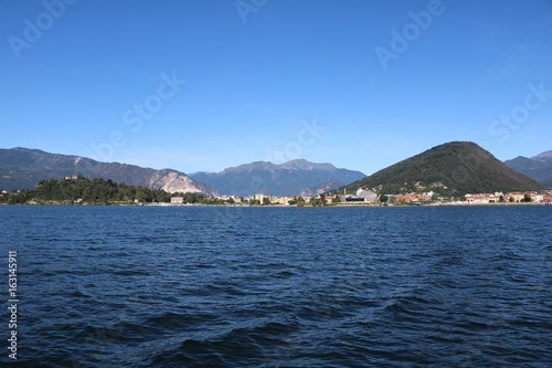 Intra Verbania in summer at Lake Maggiore, Piedmont Italy