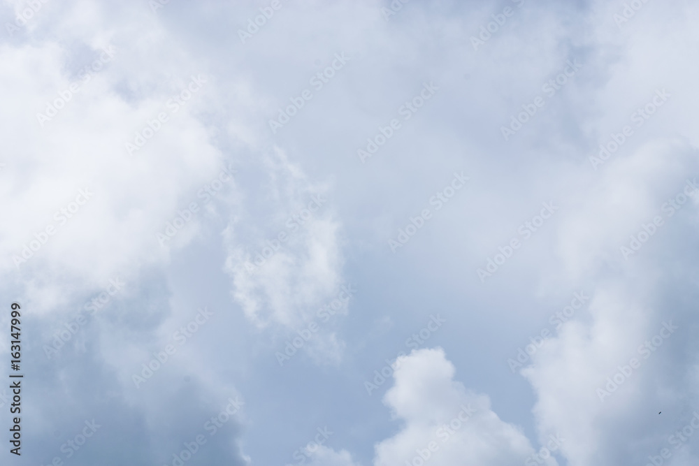 Fototapeta premium Blue backdrop in the air