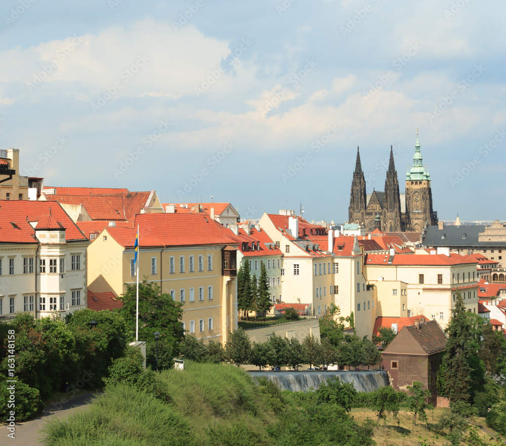 Panorama of Prague