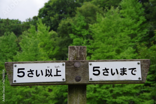 5歳以上、5歳以下