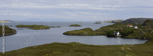 Isle of Harris  K  ste in der N  he von Taubert    ussere Hebriden  Schottland