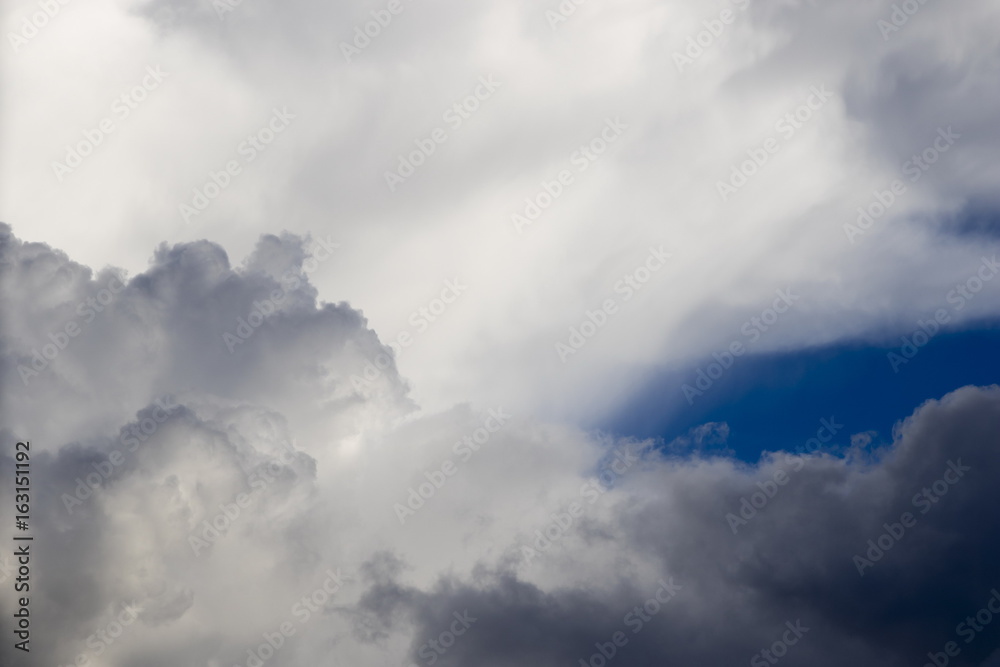 Storm clouds, dramatic sky