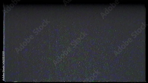 VHS Glitch OLD TV Overlay. 
