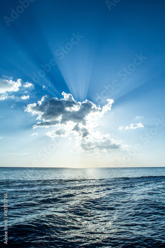 Clouds hide the sun
