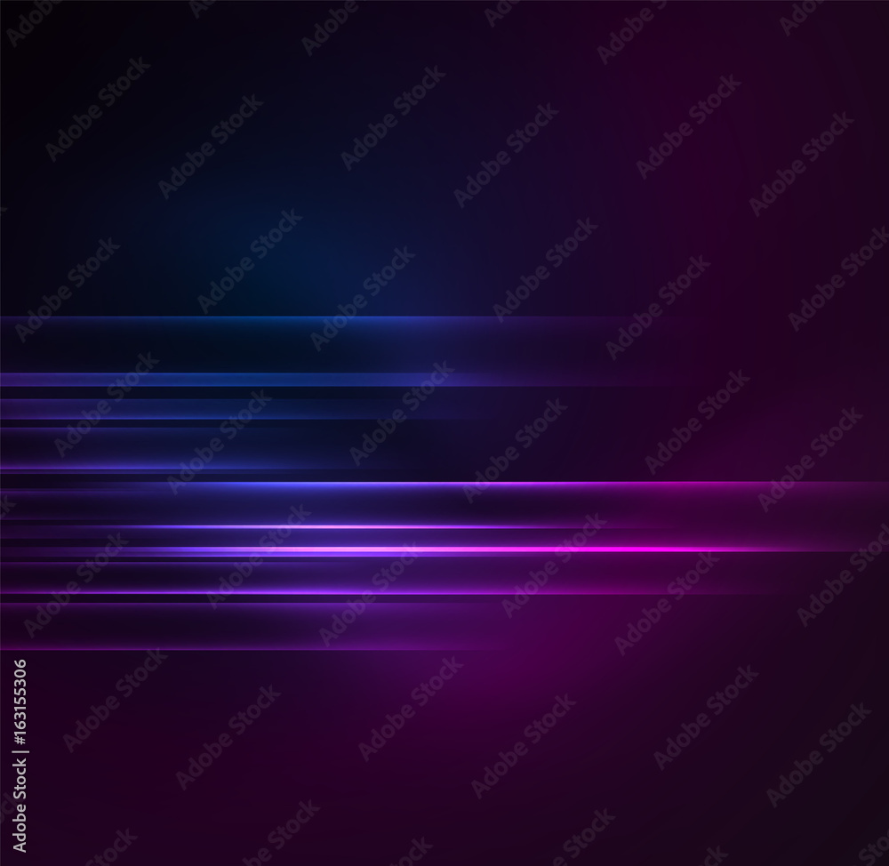 Glowing futuristic lines Glowing futuristic lines