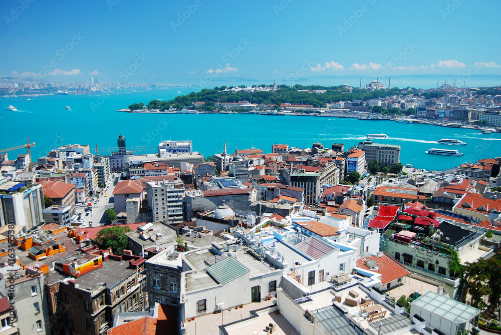 Istanbul city panorama