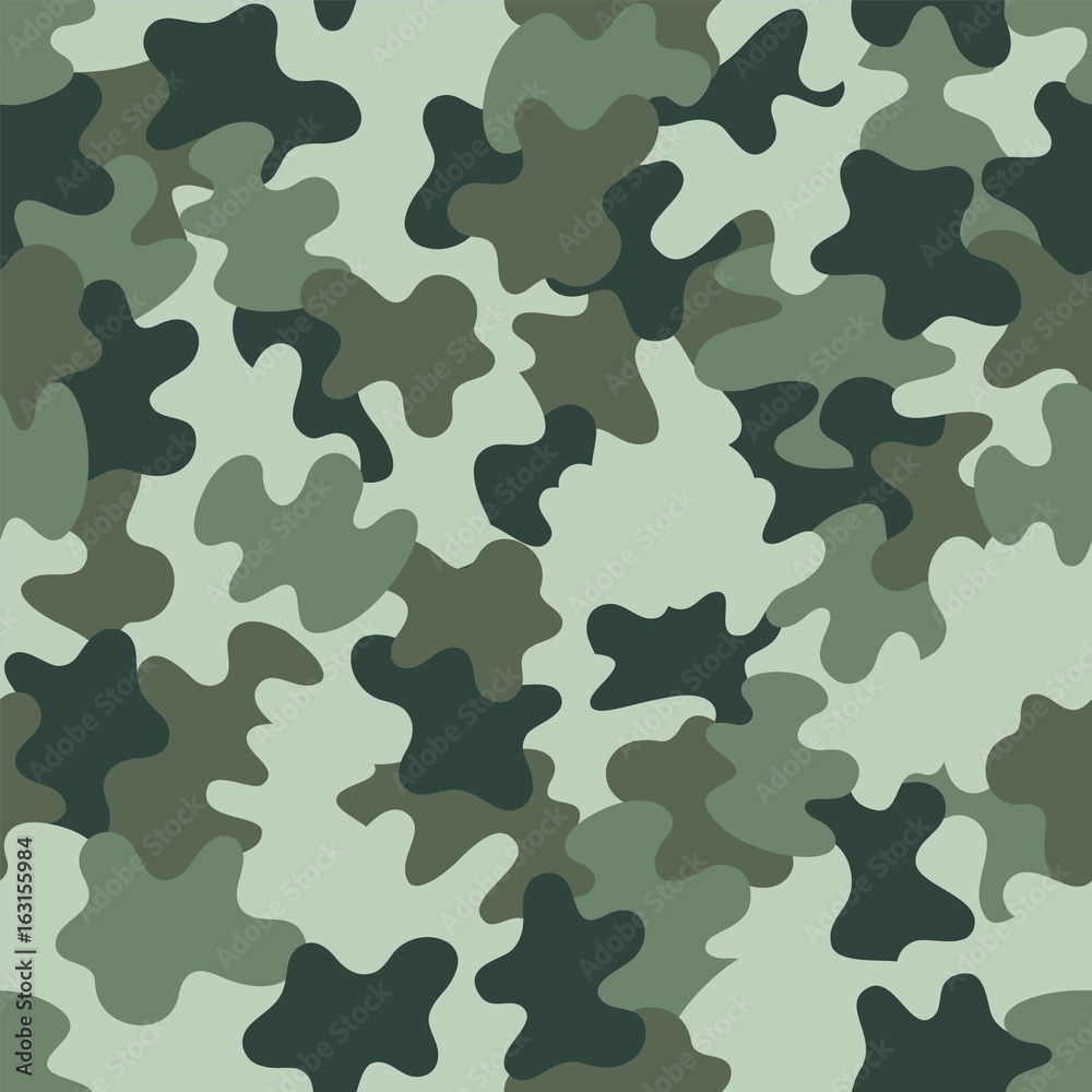 Naklejka premium Camouflage seamless pattern. Vector