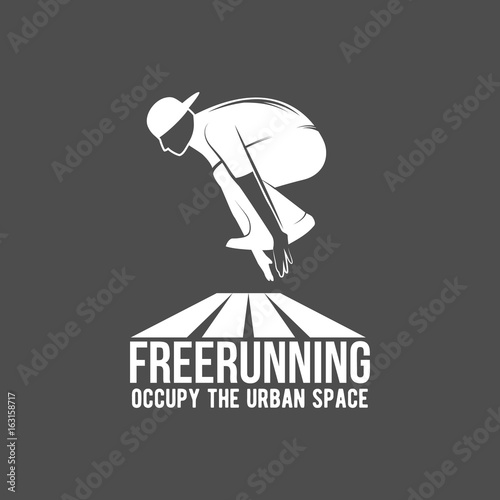parkour and free running badge