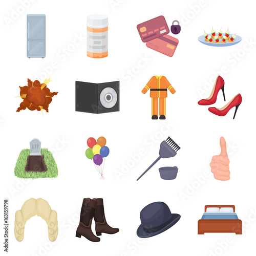 Security, sport, trade and other web icon in cartoon style.Service, electrical appliance, ritual icons in set collection.