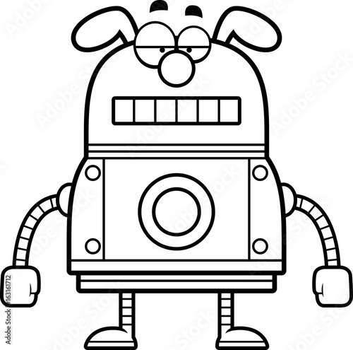 Unemotional Robot Dog