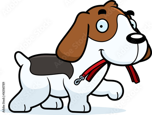 Cartoon Beagle Leash