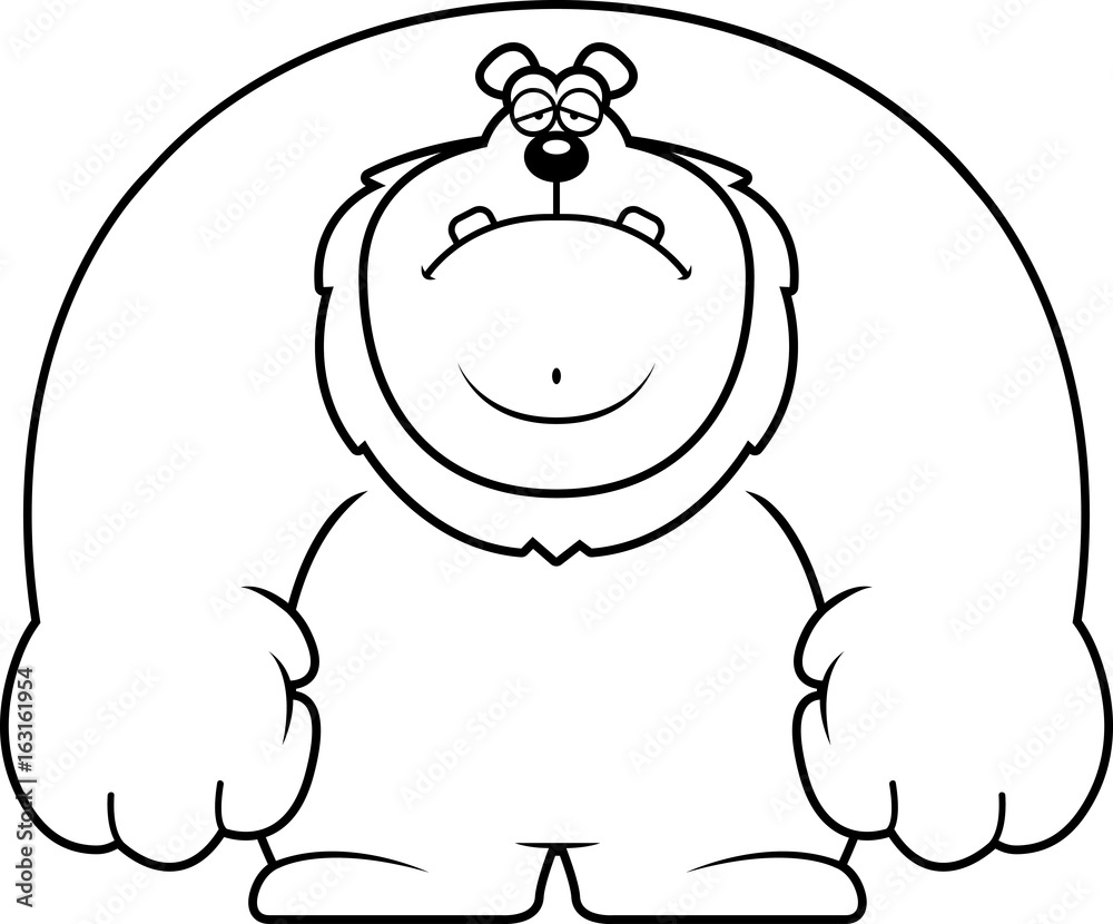 Sad Cartoon Lion Sad Cartoon Lion