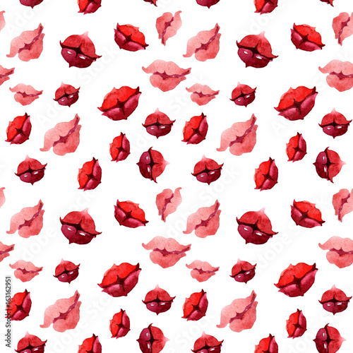 Wildflower psychotria elata flower pattern in a watercolor style. Full name of the plant: psychotria elata. Aquarelle wild flower for background, texture, wrapper pattern, frame or border. photo