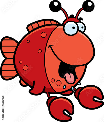 Hungry Cartoon Imitation Crab