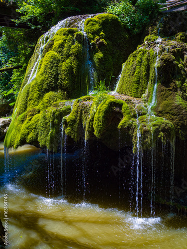 Bigar waterfall in Cheile Nerei national park -Romania