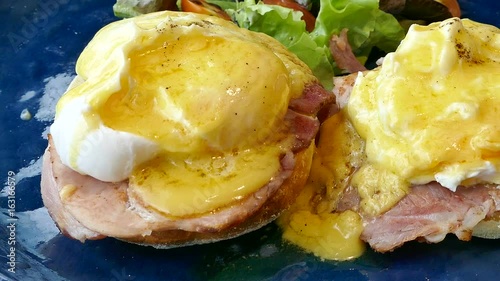 Eggs Benedict with Bacon
