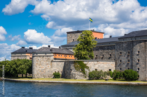 Festung Vaxholm an der schwedischen Schärenküste photo