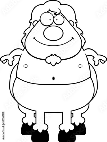 Smiling Cartoon Centaur