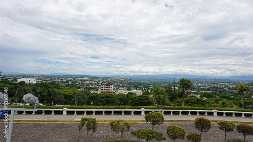 view over santiago