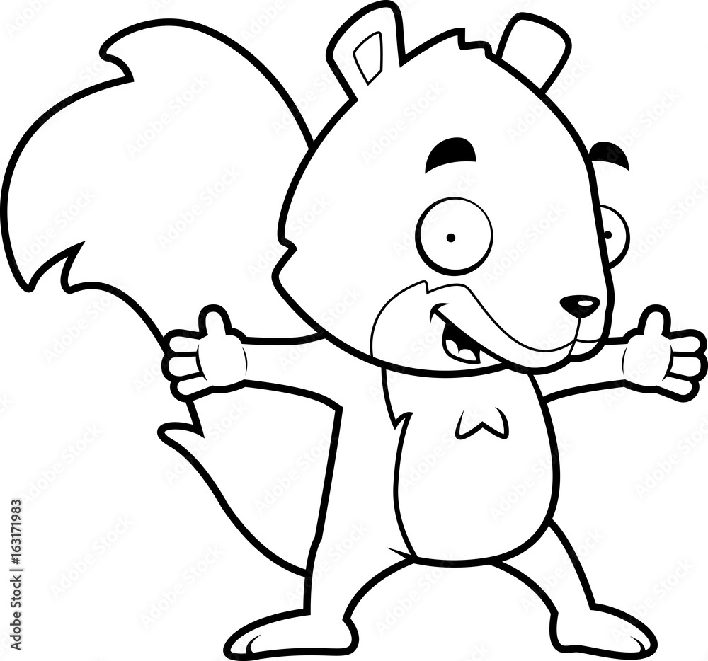 Squirrel Hug Squirrel Hug