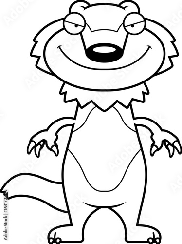 Sly Cartoon Wolverine