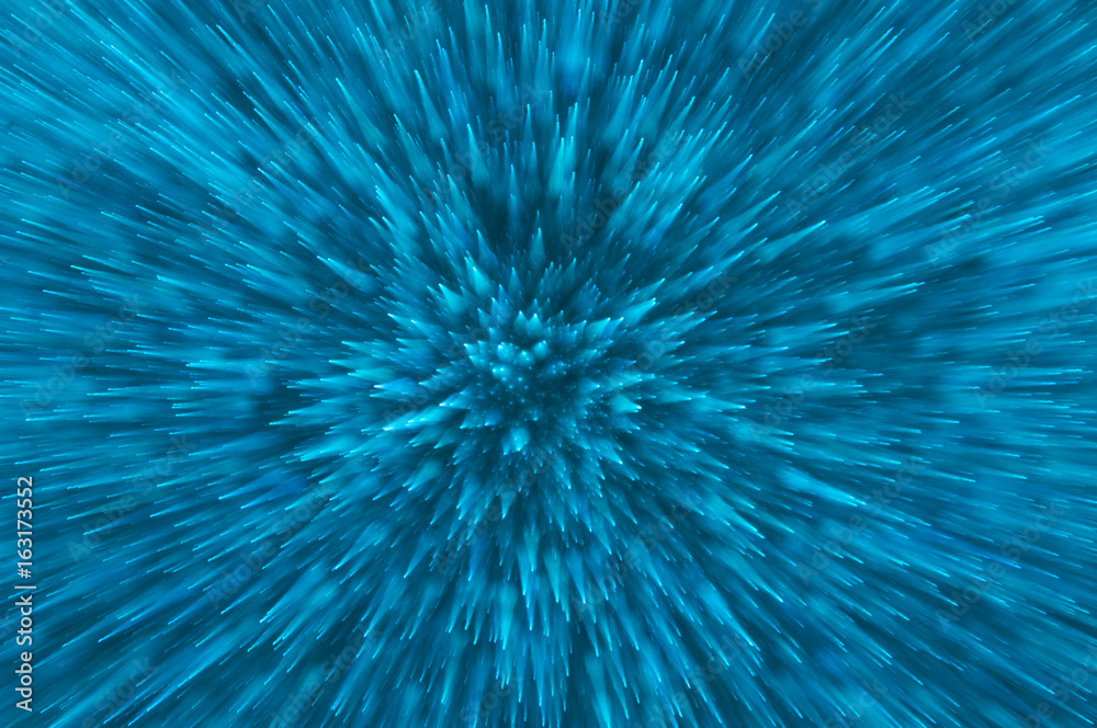 blue abstract explosion lights background blue abstract explosion lights background