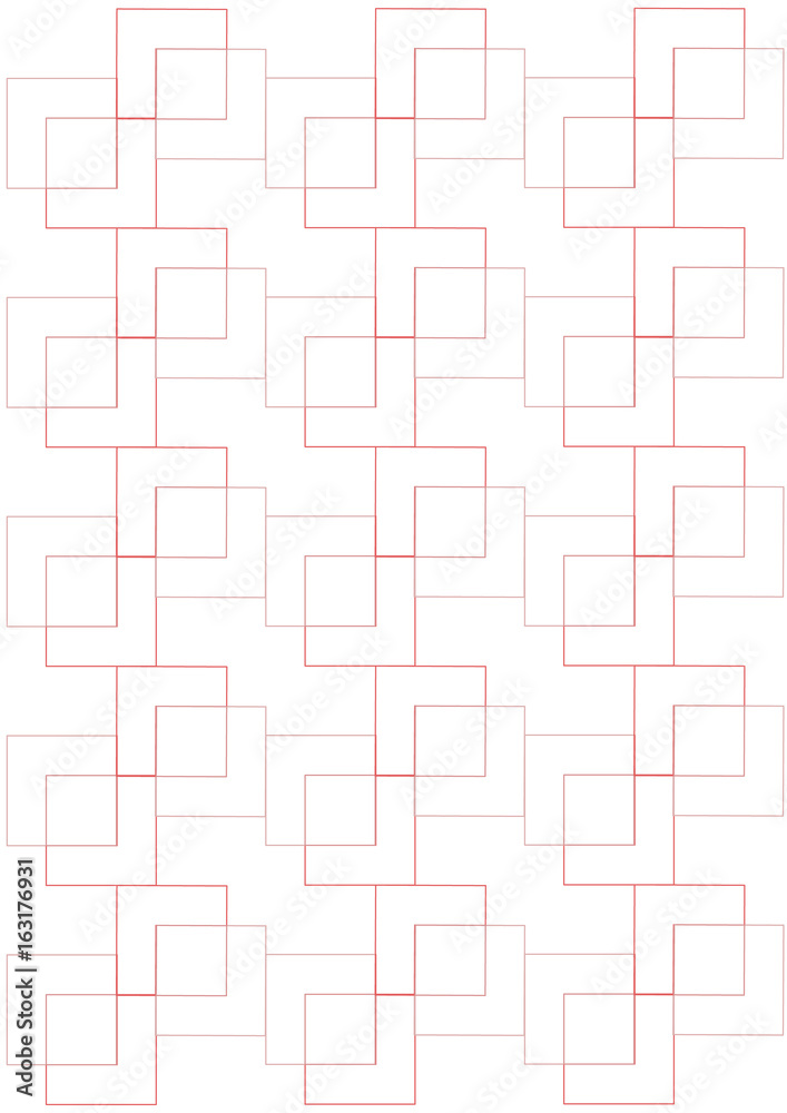 Seamless cube pattern. Seamless cube pattern.