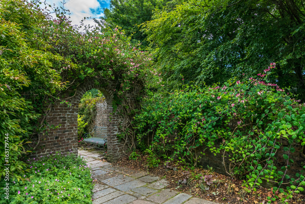 Seaton Park walled garden.