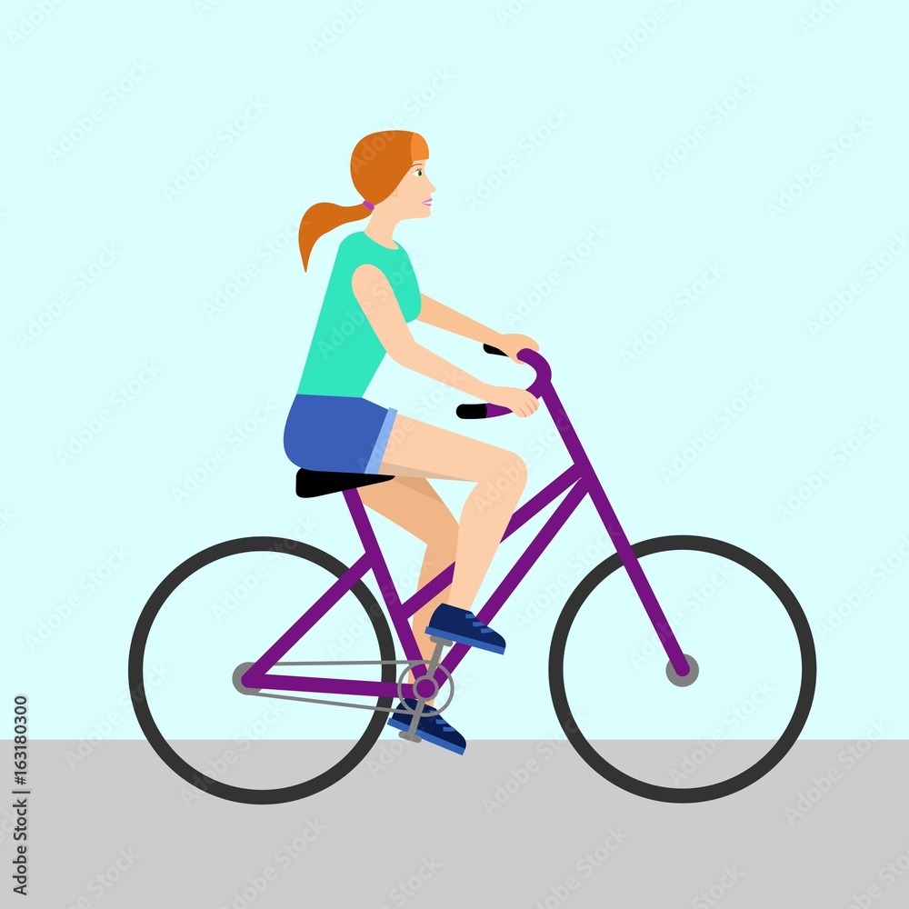 girl on bike girl on bike