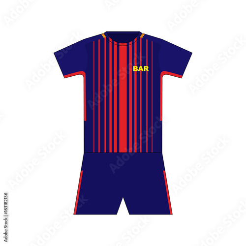 Football kit. Barcelona