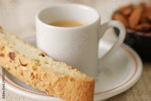 Almond Biscotti with Coffee Fototapeta