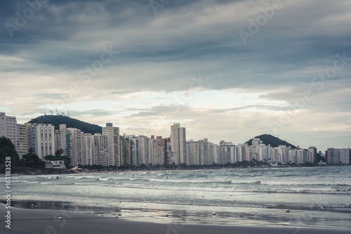 Guaruja, Asturias and Pitangueiras beach. Sao Paulo. Brazil © Cifotart