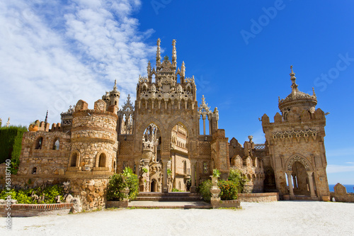 Colomares castle in memory of Christopher Colomb at Benalmadena © lapas77
