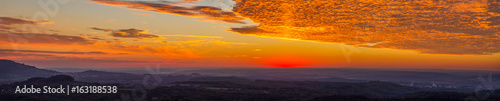 Bild auf Leinwand Sonnenuntergang